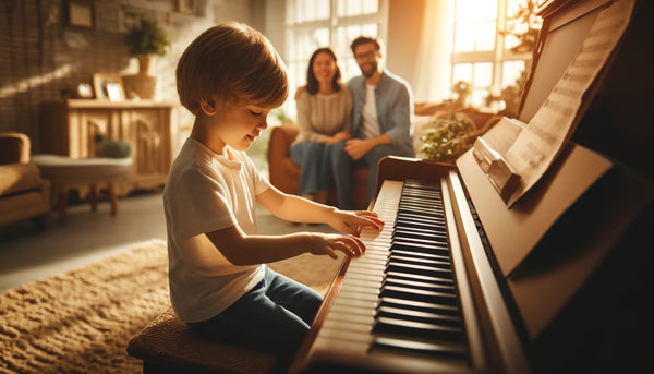 Mitä tehdä, kun lapsi haluaa oppia soittamaan pianoa?