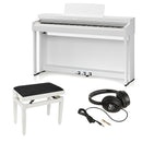 Kawai CN-201WH BUNDLE