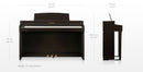 Kawai CN-301W, valkoinen