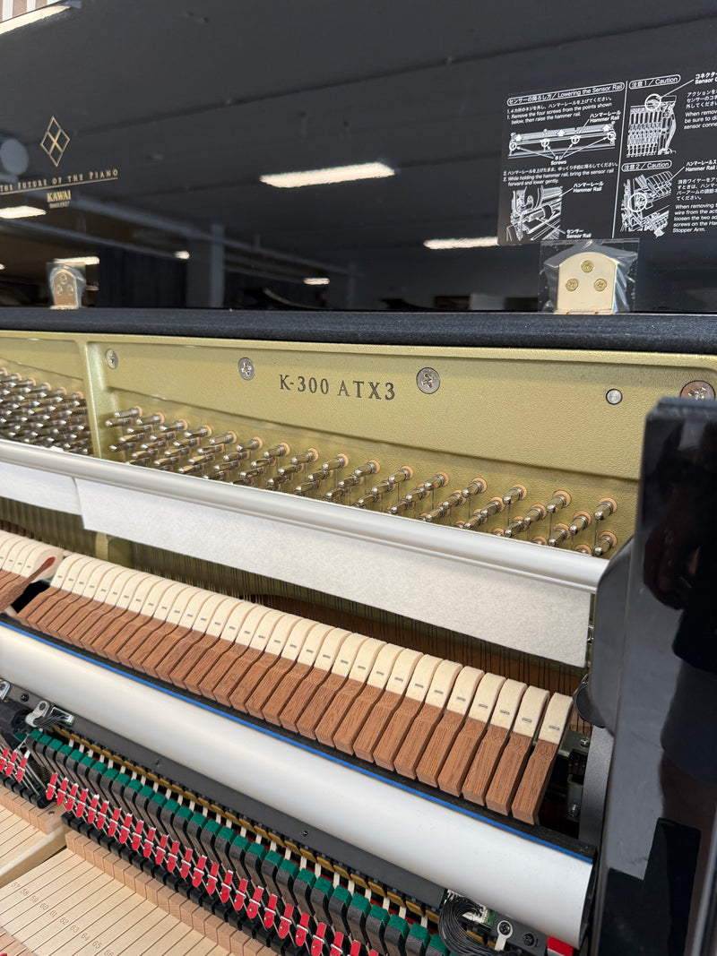 Kawai K-300 ATX3 silentpiano, käytetty