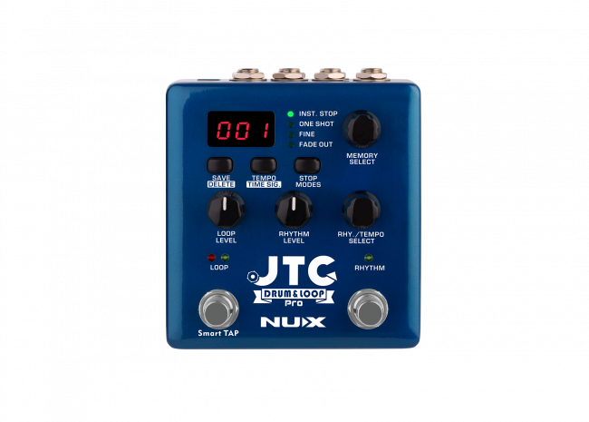 NUX JTC drum & loop pro pedaali