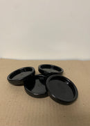 Rengaskuppi musta 67mm 4kpl