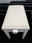 Pianopenkki kiiltävä valkoinen