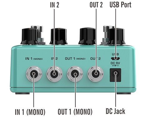NUX NDD-6 Duotime Stereo delay