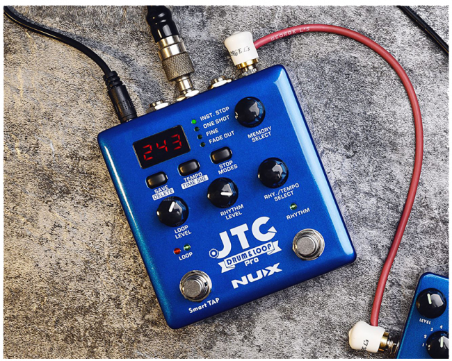 NUX JTC drum & loop pro pedaali