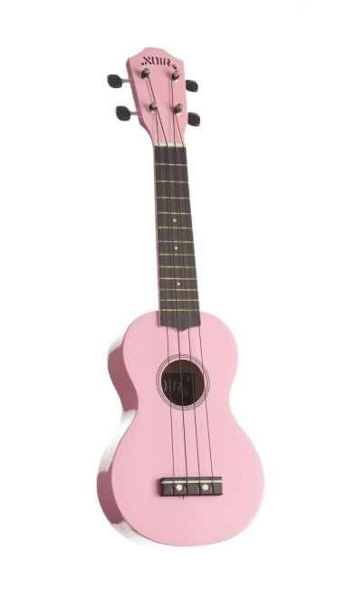 NOIR NU-1S vaaleanpunainen ukulele